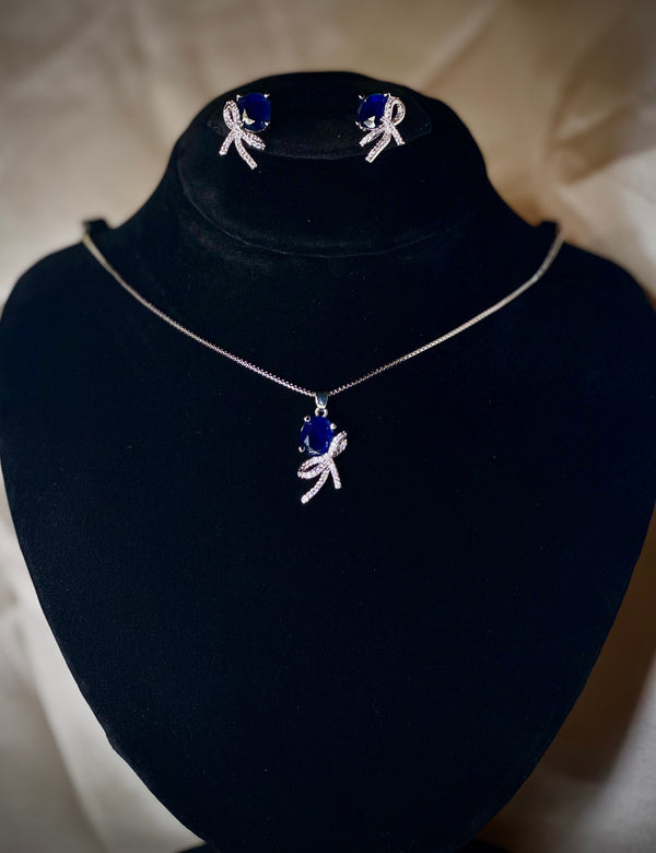 Italian silver ladies necklace