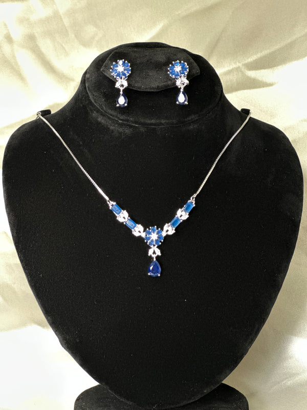 Italian silver ladies necklace