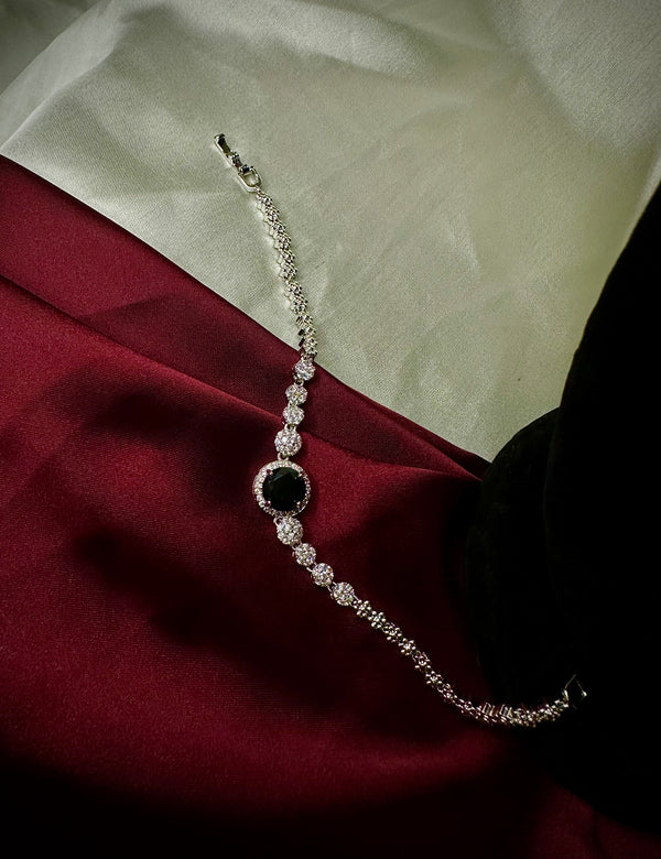 Italian silver ladies bracelets
