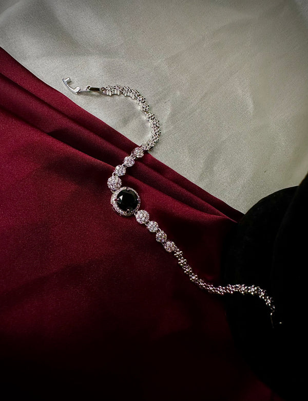 Italian silver ladies bracelets